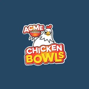 Acme Chicken Bowls Logo