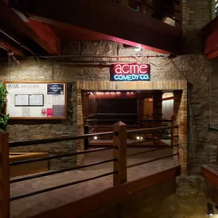 Entrance to the Comedy Club