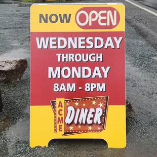 New hours