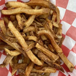 French Fries With Green Peppercorn Aioli