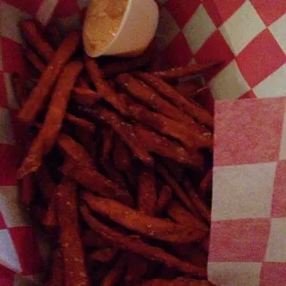 Sweet Potato Fries With Rooster Pepper Remoulade