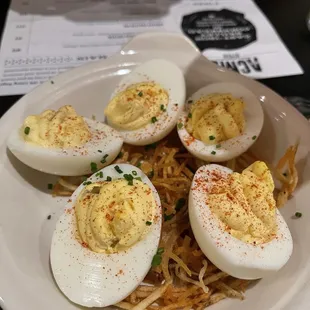 Deviled eggs