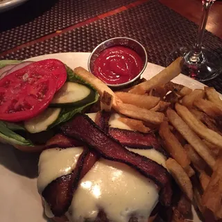 Grilled ACME deluxe burger