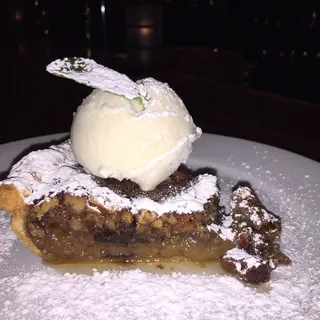 Chocolate bourbon pecan pie