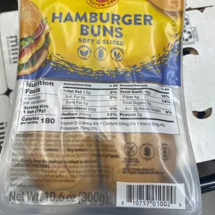 Expired GF Hamburger Buns