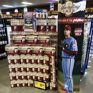 a display of baseball memorabilia
