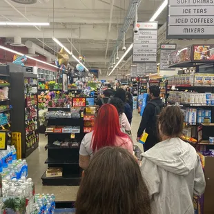 Line is super long and the people working here don't seem to care.