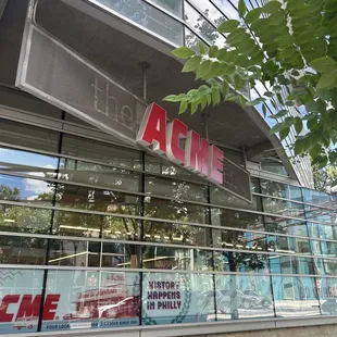 the outside of the building