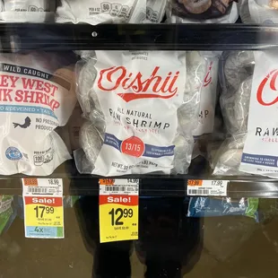 Shrimp that were mislabeled and was not honored