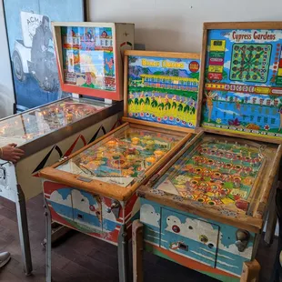 Pinball machines!!