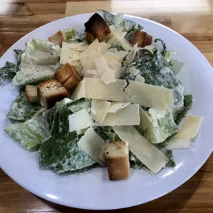 Small Caesar salad.