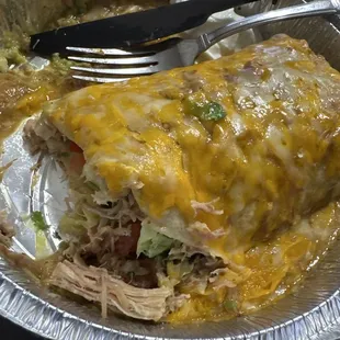 Carnitas Wet Burrito