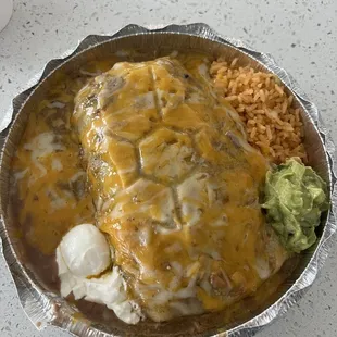 Carne Asada Burrito