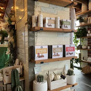 Chocolates, pumpkins, mugs to purchase