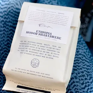 2 lb. bag of whole bean beauty