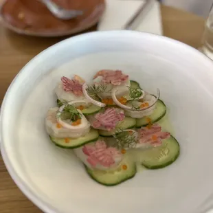 Happy Hour - Aguachile De Camarones - Shrimp Aguachile