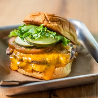 Thin Pattie Double Burger