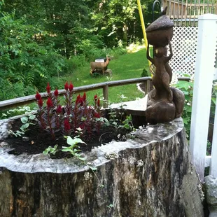 My first squirrel carving, or mascot Atlas the Squirrel!