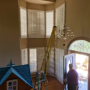 Solid wooden shutter are the best insulation for you window treatment