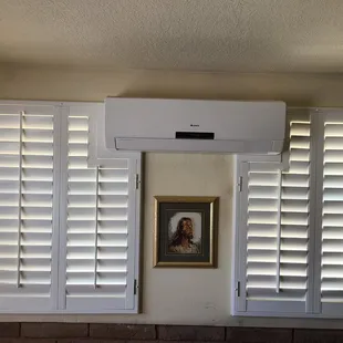 Custome made shutter made of solid wood