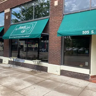 Main entrance and exterior