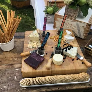 Cheese Display at River City Bank