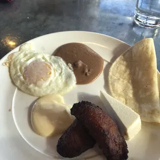 Fried Plantain Breakfast