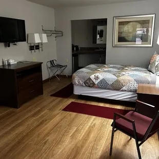 Newly remodeled room