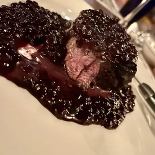 Blueberry Reduction Filet