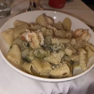 My favorite pasta w shrimp