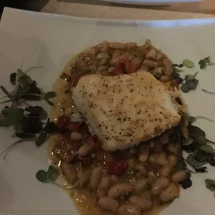 Sea Bass Fagiolini