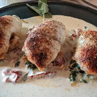 Sole Di Ripiene Di Limone Plate