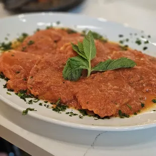 Ravioli granchio e aragosta