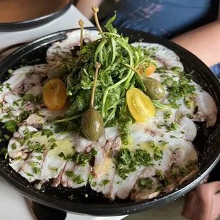 Octopus Carpaccio