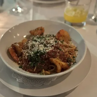 Shrimp Puttanesca