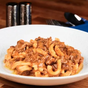 Caserecce Con Brasato Di Manzo