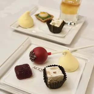 12/28/2024 - petite fours from dessert cart