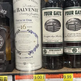 Speciality liquors.
