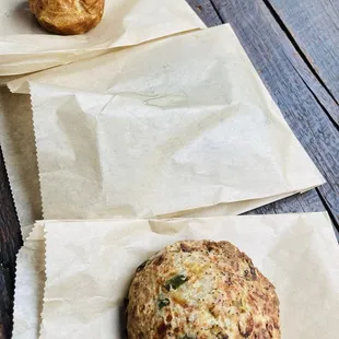 Scallion Parmesan Scone