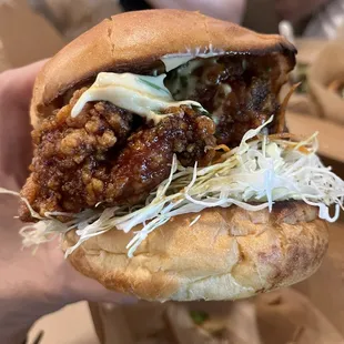 Chicken Karaage Sandwich