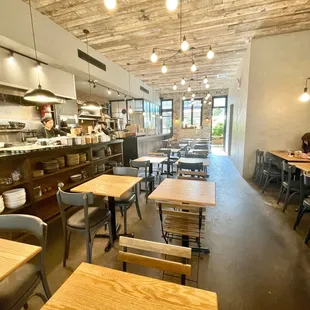 interior, sushi and sashimi