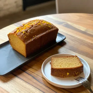 Homemade Orange Olive Oil Pound Cake