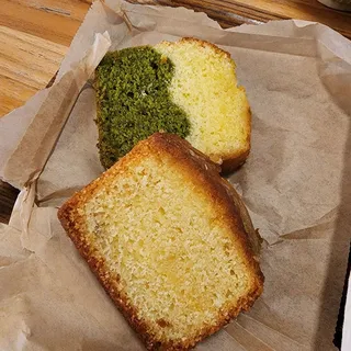 Whole Matcha Vanilla Cake