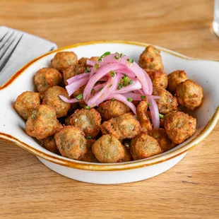 Crispy Fired Olives!