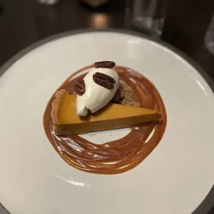 Pumpkin cheesecake