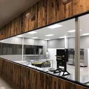 Open view marijuana kitchen...