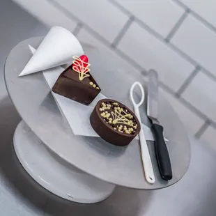 Chocolate and Peanut Butter cups.