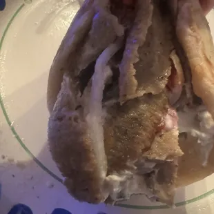 Gyro Pita Sandwich