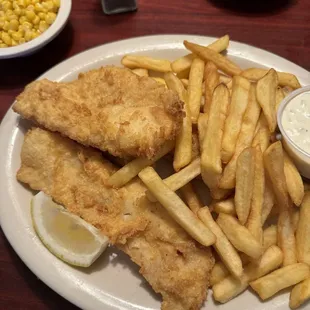 Fried Cod Friday Special.