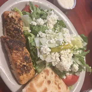 Salmon platter
